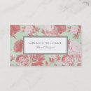 Recherche de concepteurs floraux cartes visite Fleurs