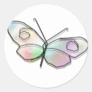 Recherche de papillon orange autocollants Coloré
