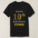 Recherche de 10ème tshirts 10 années