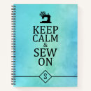 Suche nach nähmaschine kleine notizbücher Monogramm