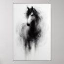 Recherche de cheval abstrait posters Étalon