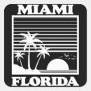 Recherche de vintage miami autocollants Tropical