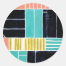 Recherche de motif géométrique abstrait autocollants Contemporain