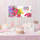 Suche nach 80 geburtstag banner Rosa