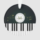 Recherche de piano ornements Monogramme