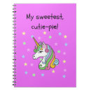 Recherche de licorne rose carnets Unique