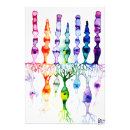 Suche nach zapfen poster Aquarell