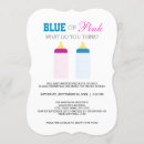 Recherche de biberons invitations Garçon ou fille