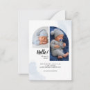 Suche nach neues baby kleine grußkarten Geburtsankündigung