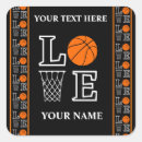 Recherche de équipe de basket autocollants Moderne