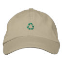 Recherche de recycle casquettes Symbole