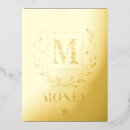 Recherche de monogramme m cartes postales Conception