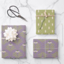 Recherche de pois violet papier cadeau Classique