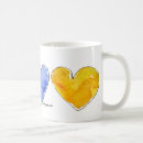 Recherche de trois coeurs tasses Amis