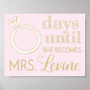 Recherche de compte rebours posters Nuptiale