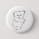Suche nach koalabären buttons Wild lebende tiere