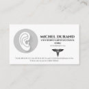 Recherche de symbole de caducée cartes visite Professionnel