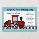 Recherche de moteur de train invitations Enfants
