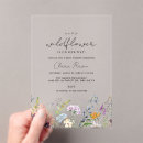 Recherche de fleur baby shower invitations Moderne