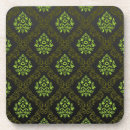 Recherche de art baroque dessous de verres Noir