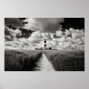 Recherche de phare noir et blanc posters Océan