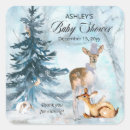 Recherche de lapin de neige autocollants Animaux des bois