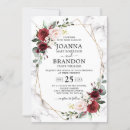 Recherche de marbre mariage invitations Botanique