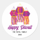 Recherche de happy diwali autocollants Violet