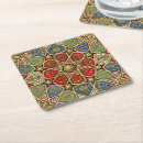 Recherche de arabesque dessous de verres Bleu