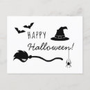 Recherche de balais cartes postales Noir