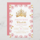 Recherche de princess crown invitations Aquarelle florale