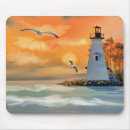Recherche de mouette tapis souris Lever de soleil