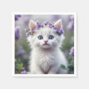 Recherche de fleur lilas serviettes Mignon