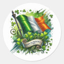 Recherche de st patrick autocollants Drapeau
