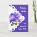 Recherche de vintage femme anniversaire cartes Floral