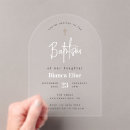Recherche de baby baptême invitations Élégant