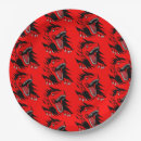 Recherche de dinosaures assiettes Boy
