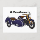 Recherche de moto et sidecar cartes postales Transport