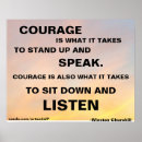 Recherche de winston posters Courage