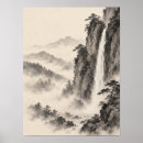 Suche nach japanische landschaft poster Wasserfall
