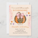 Recherche de halloween 1ans anniversaire invitations Girl