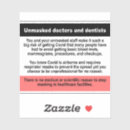 Recherche de dentistes autocollants Médecin