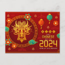 Recherche de chinese dragon cartes postales Rouge