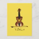 Recherche de violon cartes postales Drôle