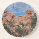 Recherche de roches rocheuses dessous de verres Jardin des dieux