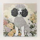 Recherche de poodle puzzles Caniche