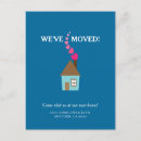 Suche nach wir haben eine neue adresse postkarten Neues haus