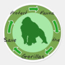 Suche nach gorillas aufkleber Tiere