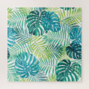 Recherche de feuille tropicale puzzles Fronde
