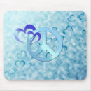 Suche nach friedenszeichen mousepads Herz